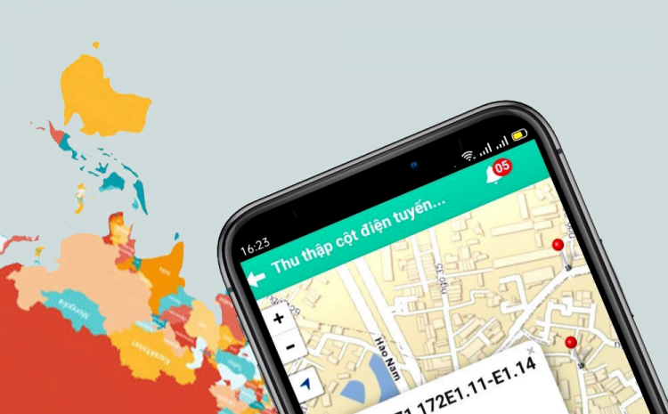  North – Vietnam medium voltage electrical network map