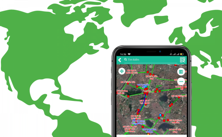 Fiber optic network map