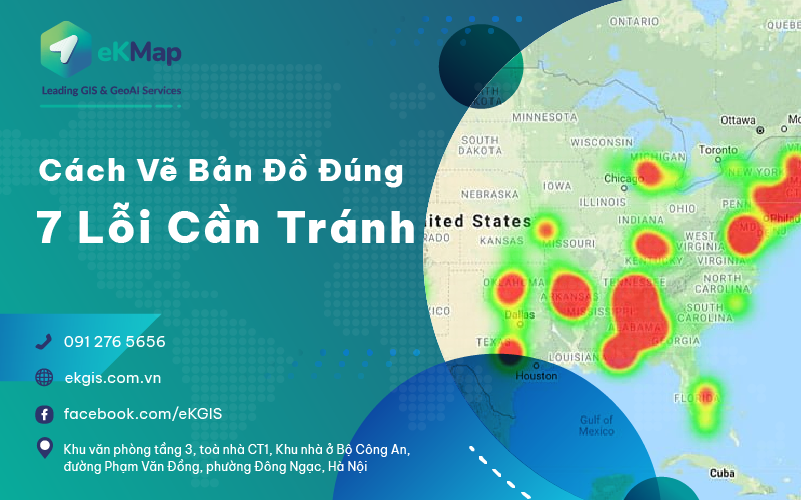 Vẽ bản đồ và 7 lỗi cần tránh trong xây dựng bản đồ