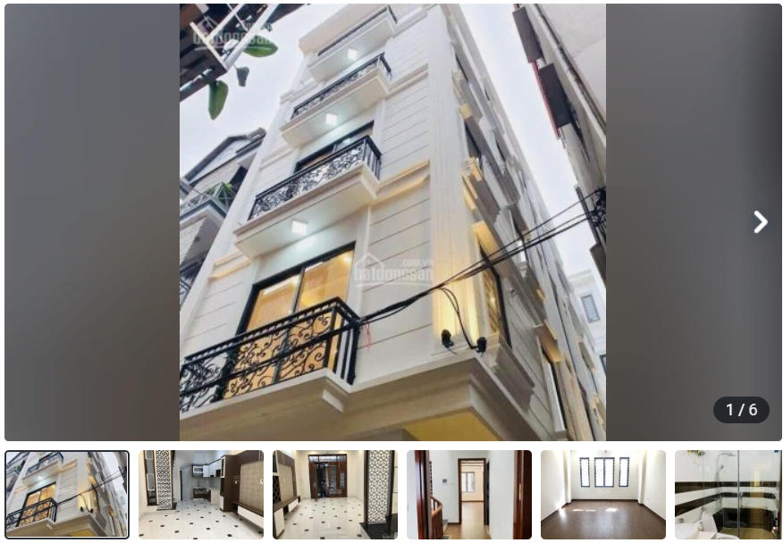 Thông tin chi tiết về từng dự án bất động sản