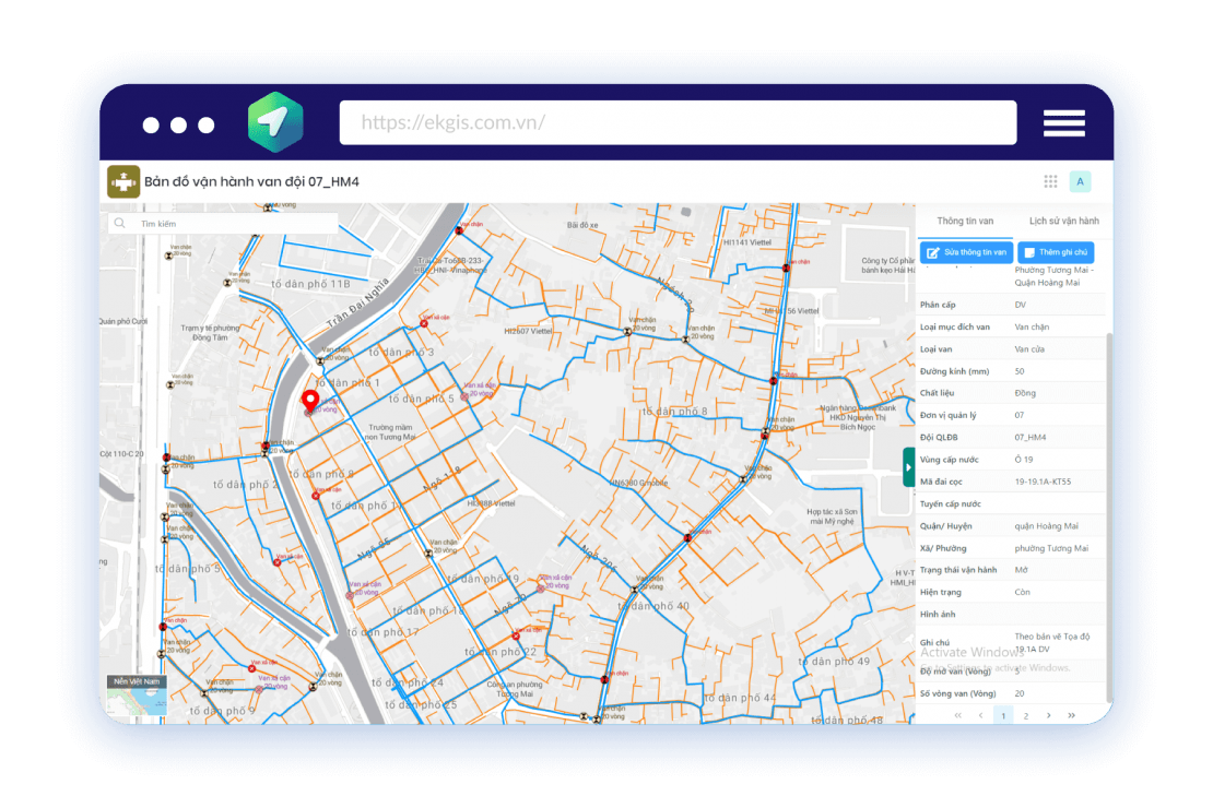 Các ứng dụng GIS chuyên biệt cho ngành Cấp nước ⋆ eKMap - Leading GIS ...