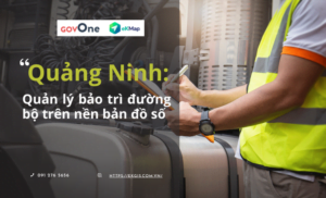 Quảng Ninh: Quản lý bảo trì đường bộ trên nền bản đồ số