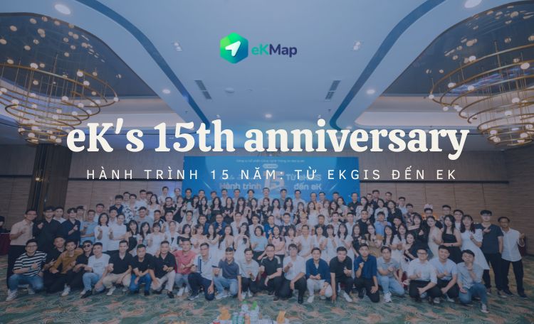 CHUYẾN DU LỊCH HẠ LONG VÀ ĐÊM GALA KỶ NIỆM 15 NĂM THÀNH LẬP CÔNG TY CỔ PHẦN CÔNG NGHỆ THÔNG TIN ĐỊA LÝ EK