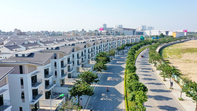 Hàng cây xanh tại Khu đô thị Dương Nội - Nam Cường (Ảnh: Tổng hợp)