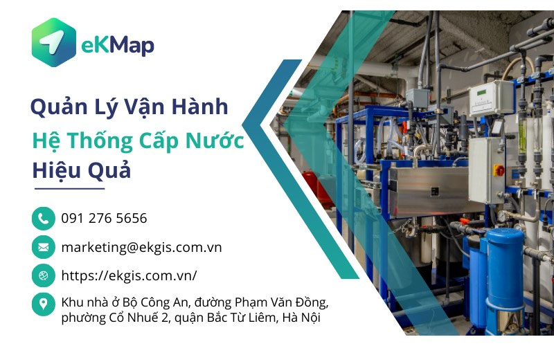 Quản lý vận hành hệ thống cấp nước hiệu quả: Giảm thất thoát