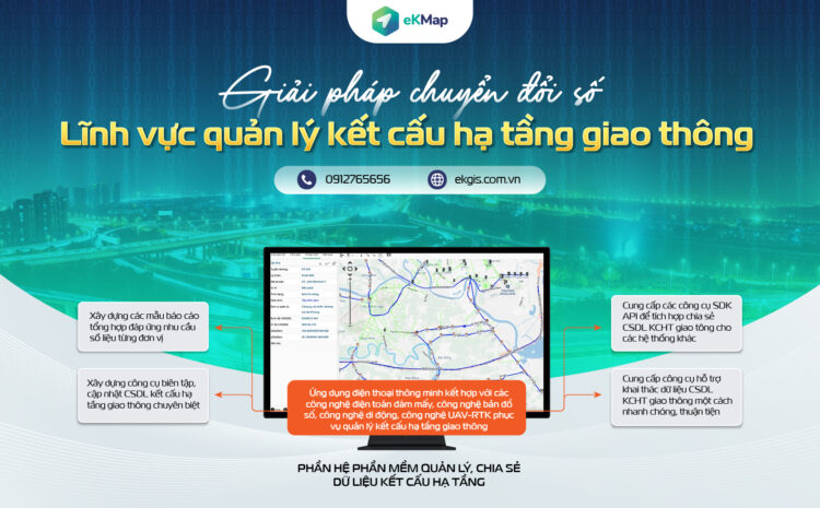  Giải pháp chuyển đổi số lĩnh vực quản lý kết cấu hạ tầng giao thông