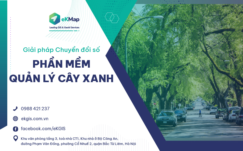 Giải pháp phần mềm quản lý cây xanh