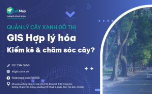 Quản lý cây xanh đô thị - GIS Hợp lý hóa Kiểm kê và chăm sóc cây như thế nào