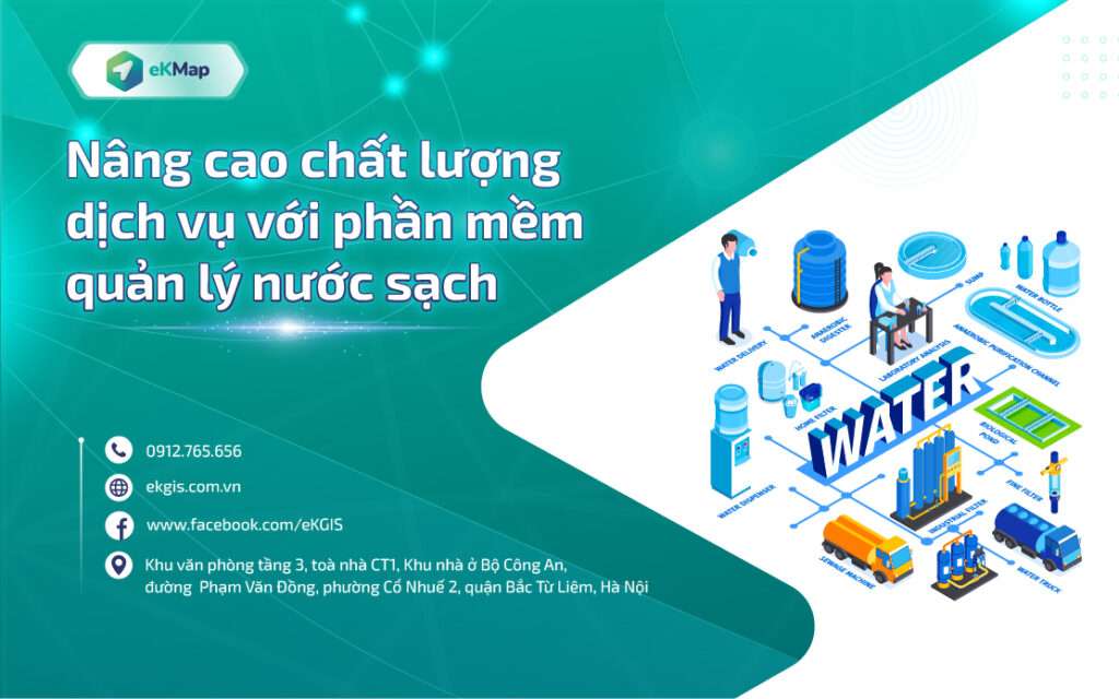 Nâng cao chất lượng dịch vụ với phần mềm quản lý nước sạch