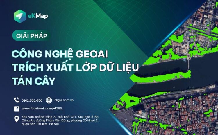  GIẢI PHÁP GEOAI TRÍCH XUẤT LỚP DỮ LIỆU TÁN CÂY TỪ ẢNH VỆ TINH