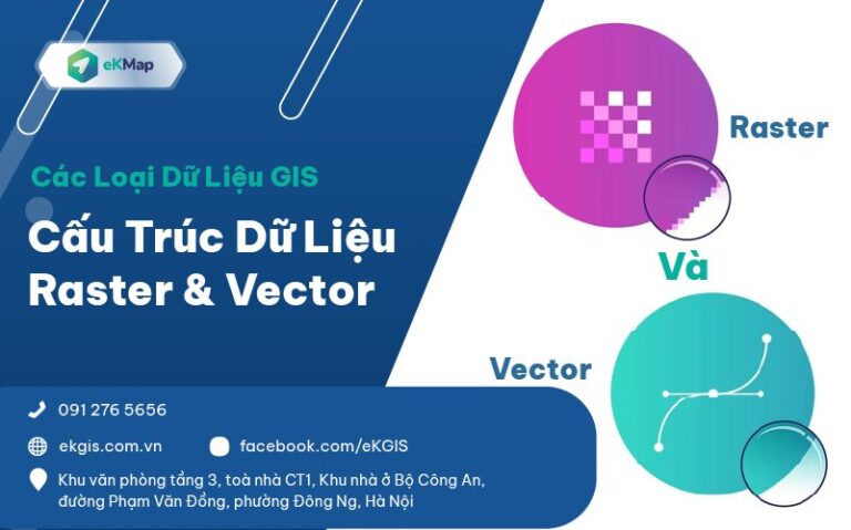 Tổng Quan Về Cấu Trúc Dữ Liệu Raster Và Vector Trong Dữ Liệu GIS
