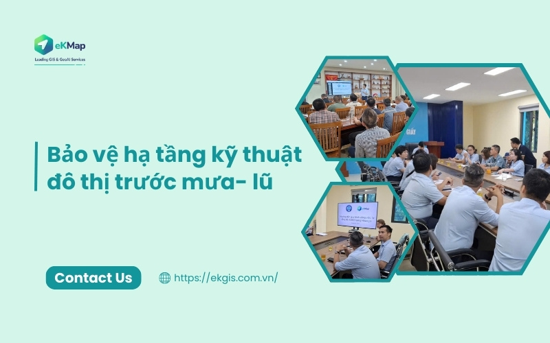 eKMap triển khai đào tạo sự dủng ứng dụng quản lý công việc và bản đồ theo dõi tình trạng cấp nước cho các chi nhánh của Hawacom (eKMap)