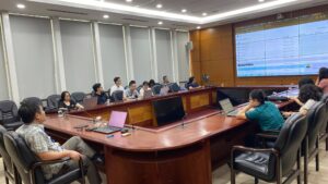 eKMap đào tạo - chuyển giao bản đồ số phường Việt Hưng và Phần mềm Quản lý bản đồ cấp Phường cho UBND phường Việt Hưng (ảnh: eKMap)