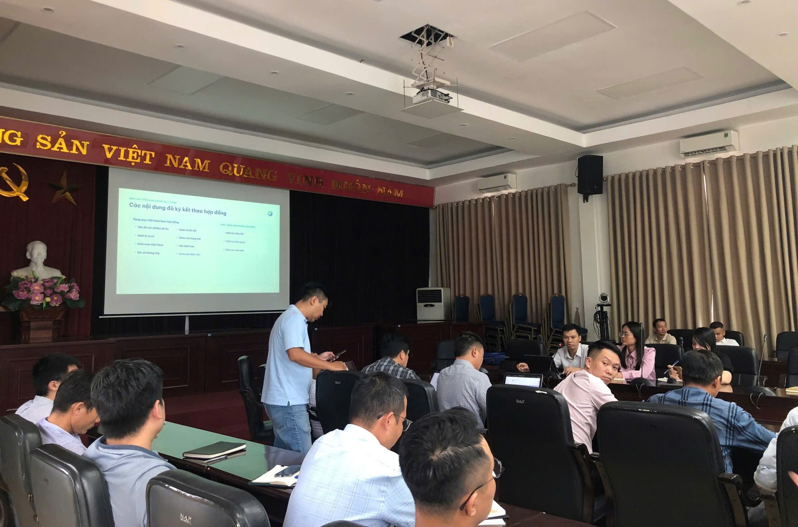 Tổng hợp kết quả triển khai giải pháp quản lý cấp nước eKMap Solutions