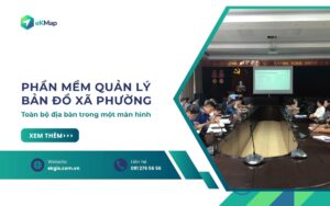 Phần mềm Quản lý bản đồ xã phường eKMap Solutions
